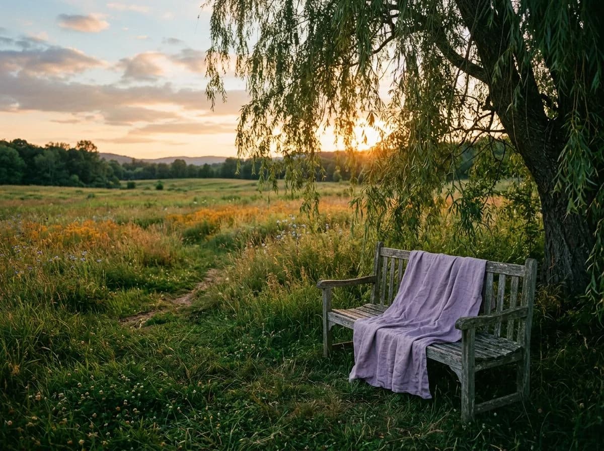 Beside the Whispering Willow at Noon - Free bedtime stories for adults