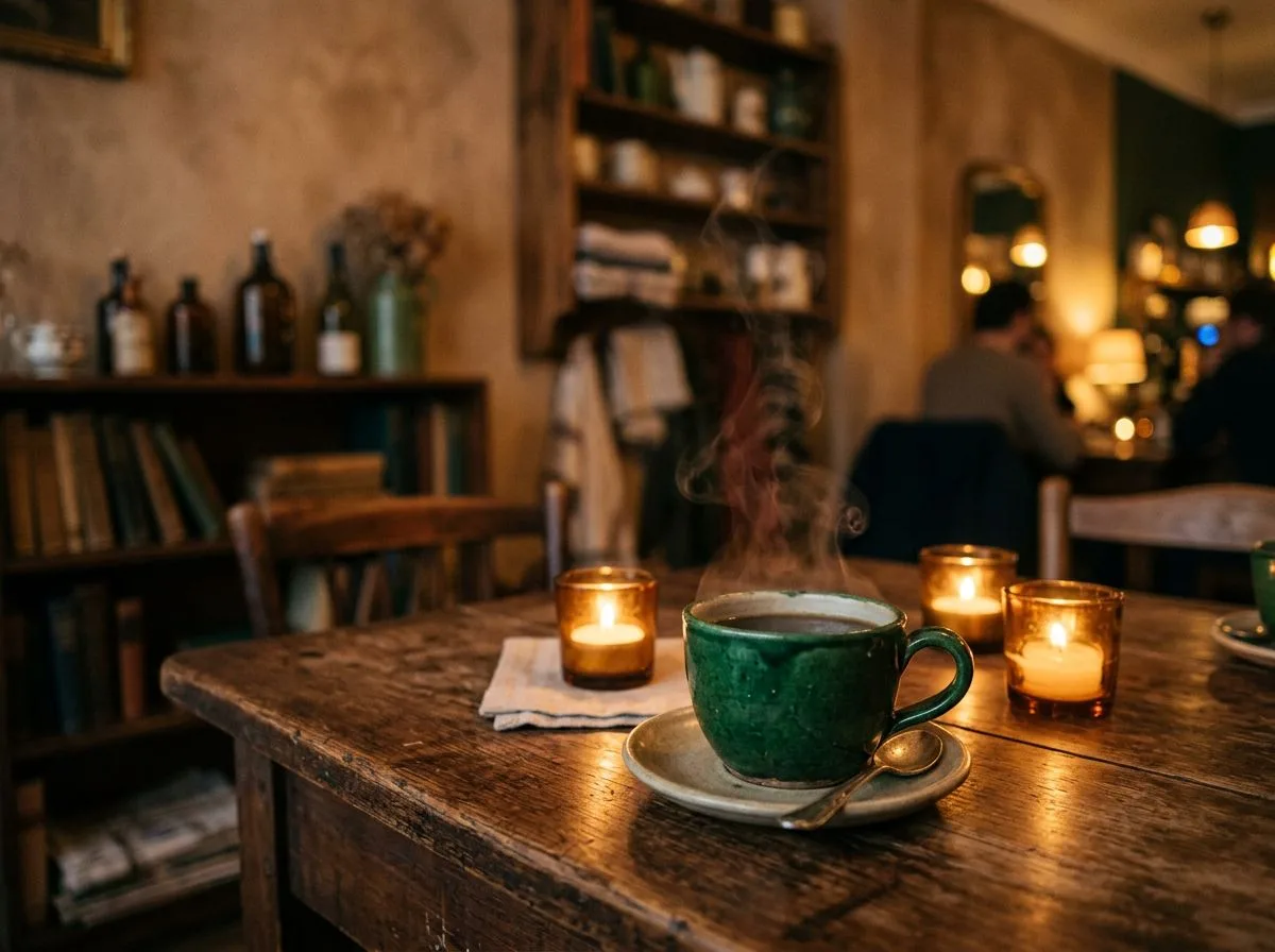 Coffee Shop by Candlelight - Free bedtime stories for adults