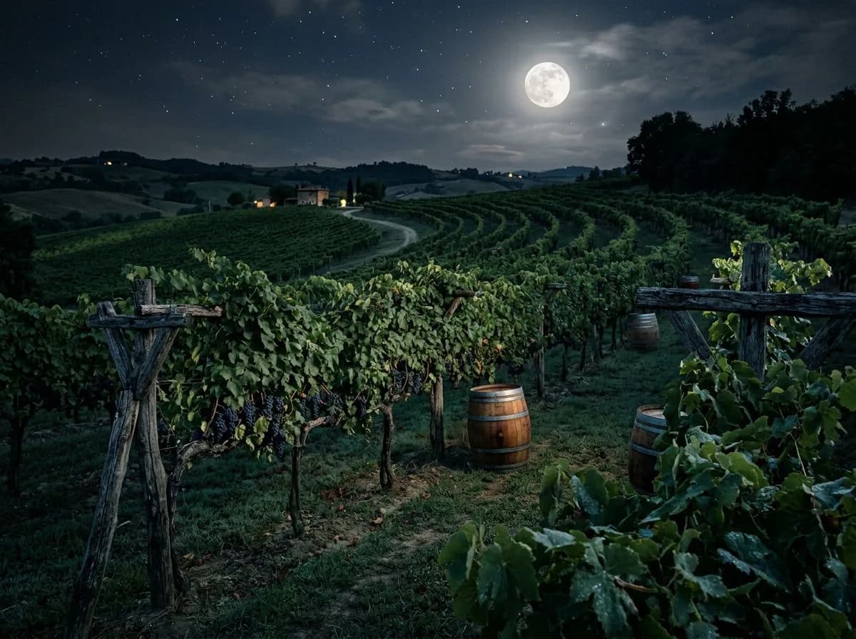 Melodies Beneath the Moonlit Vine - Free bedtime stories for adults