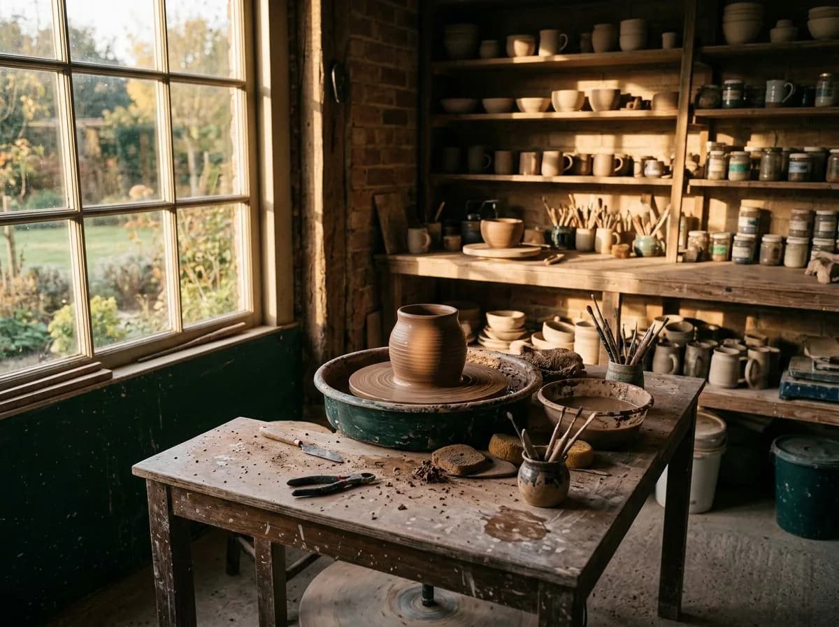 Morning in the Clay Room - Free bedtime stories for adults