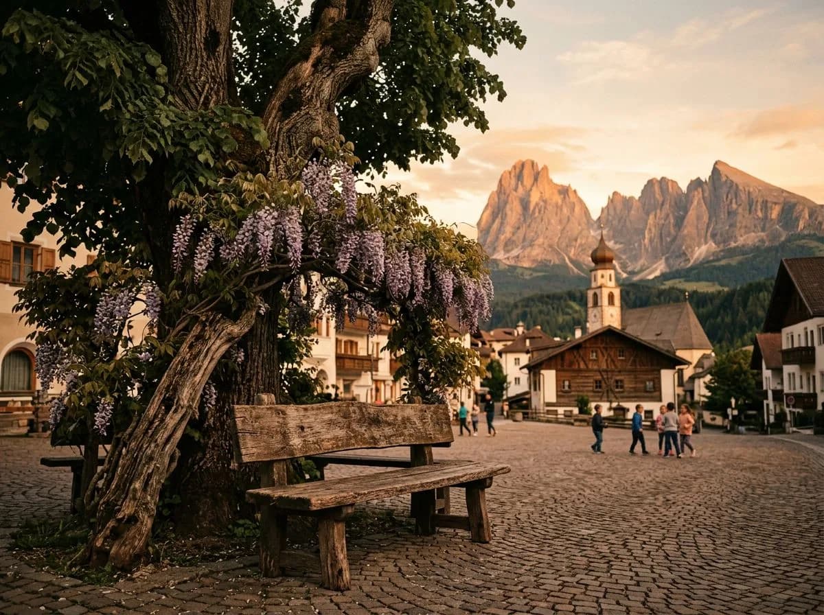 Pastel Dreams of an Alpine Summer - Free bedtime stories for adults