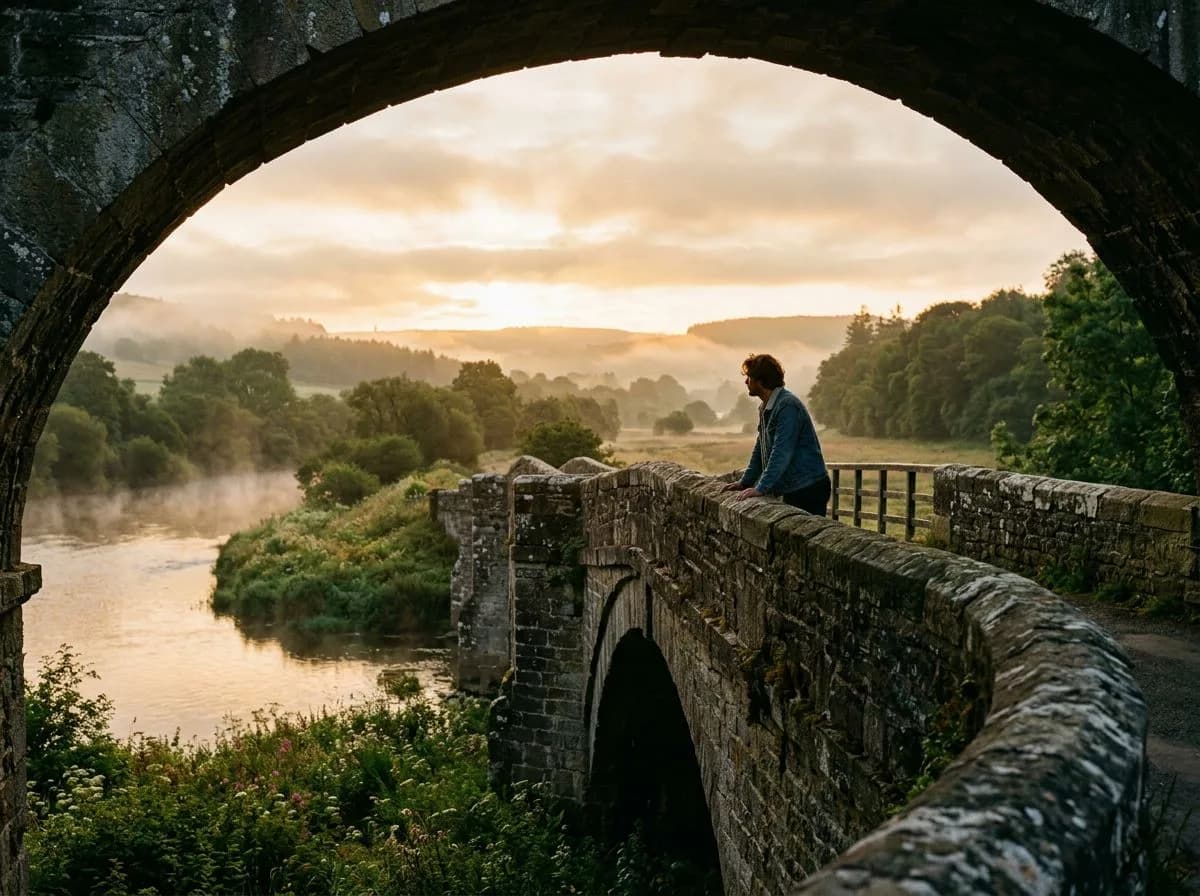 Reflections on a Stone Bridge - Free bedtime stories for adults