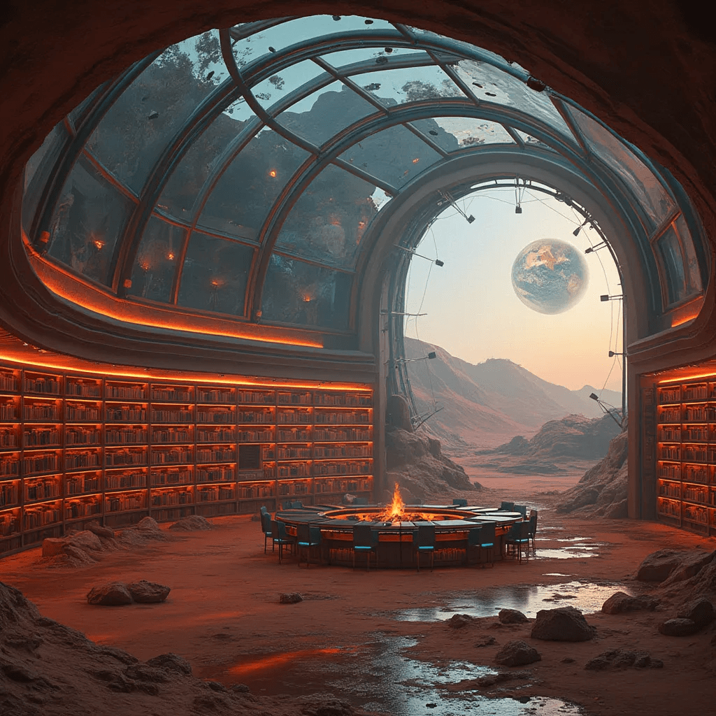 The Last Library on Mars - Free bedtime stories for adults