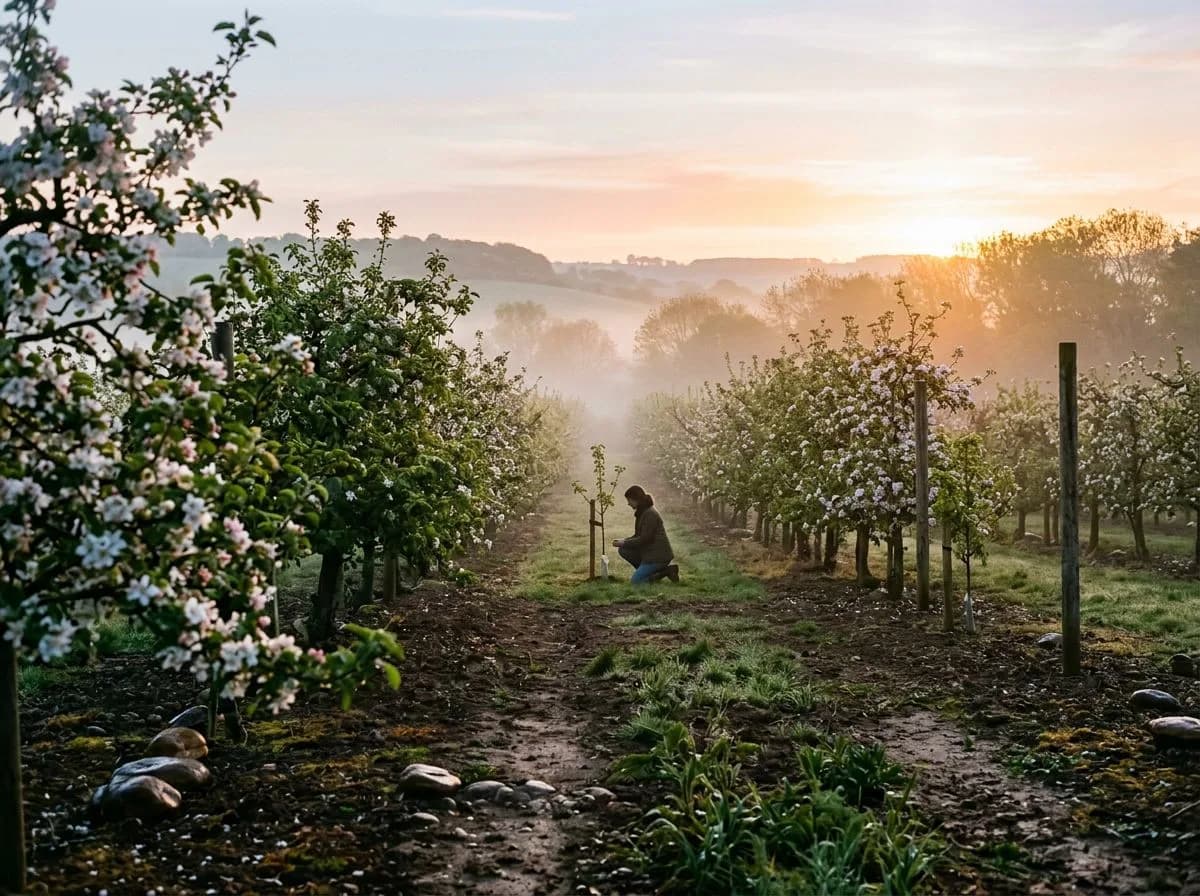 The Orchard at First Light - Free bedtime stories for adults