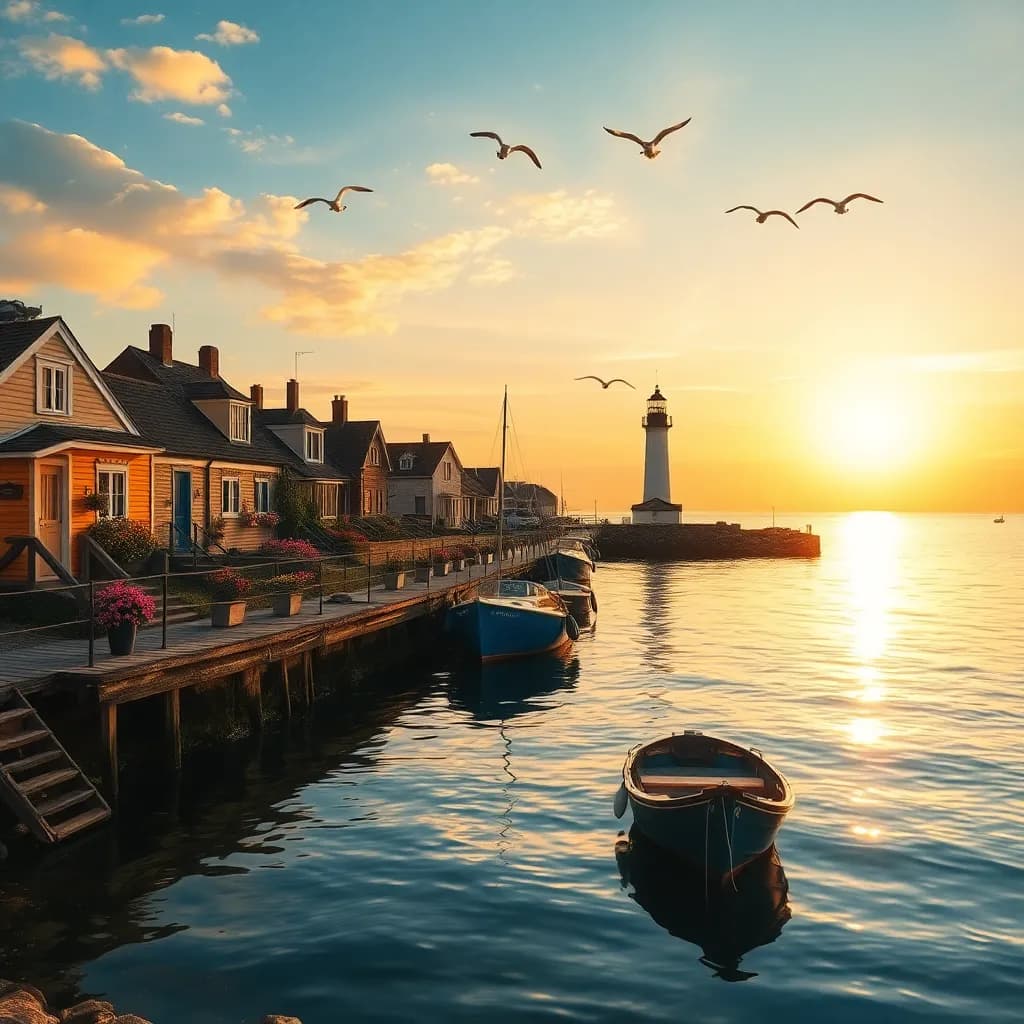 The Quiet Harbor - Free bedtime stories for adults