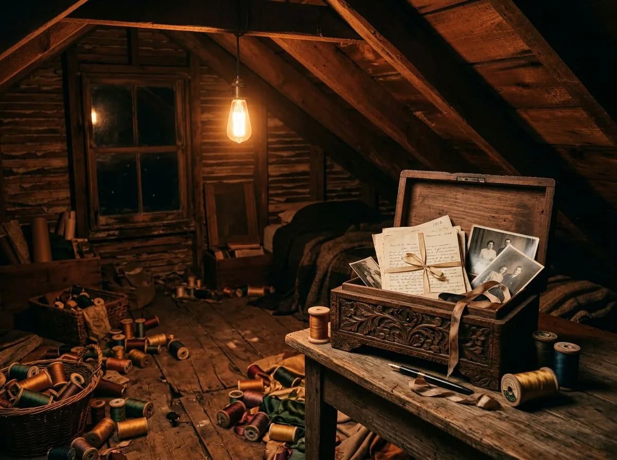 The Faded Threads of a Silk Spool - Free bedtime stories for adults The Faded Threads of a Silk Spool - Free bedtime stories for adults