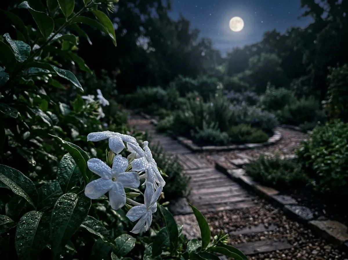 The Herb Garden at Midnight