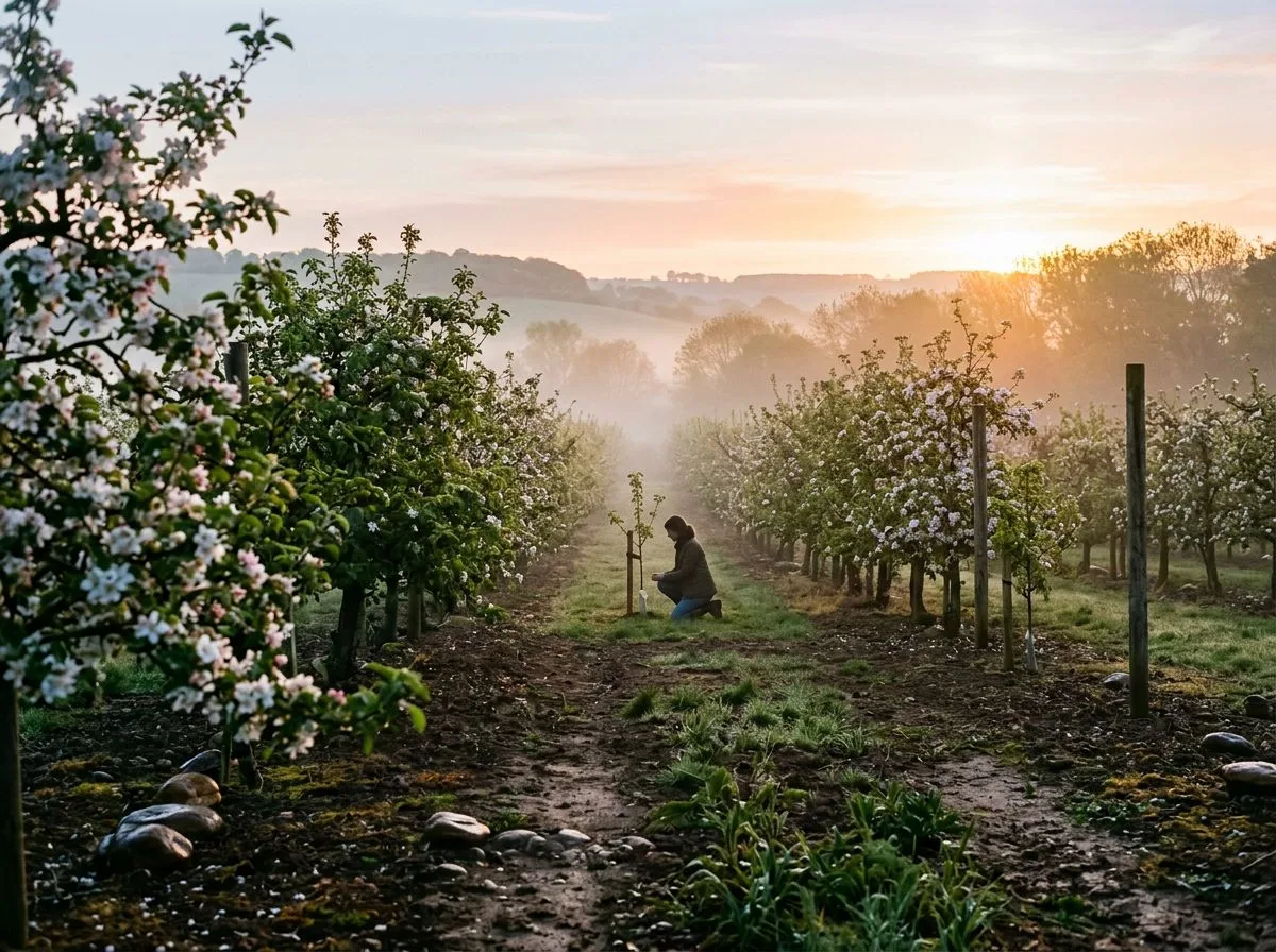 The Orchard at First Light